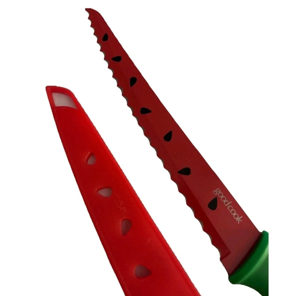 Good Cook Brand  14'' Knife With Sheaf Cut Fruits Vegetables Bread Watermelon‎